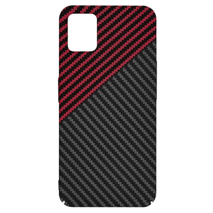 Hülle für Nothing Phone (1), Techsuit, Carbonite FiberShell, Schwarz Rot