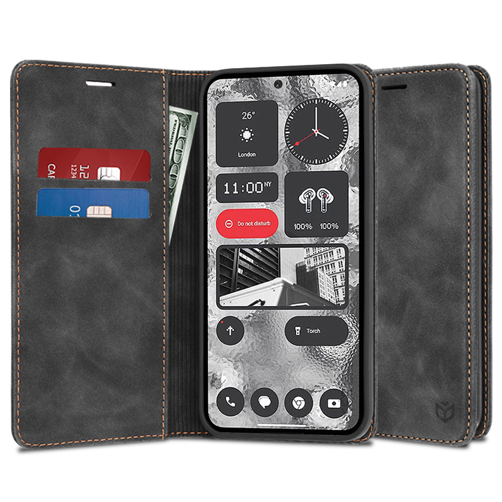 Hülle für Nothing Phone (2), Techsuit, Confy, Schwarz