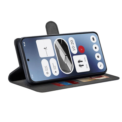 Hülle für Nothing Phone (2a) Plus / Phone (2a), Techsuit, Diary Book, Schwarz