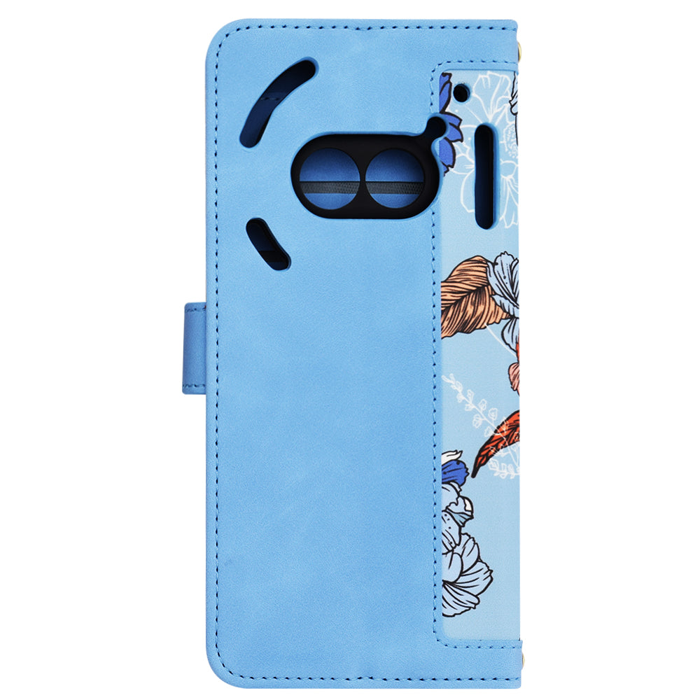 Hülle für Nothing Phone (2a) Plus / Phone (2a), Techsuit, FlipCraft, Blau