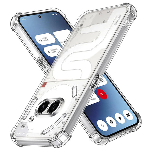 Hülle für Nothing Phone (2a) Plus / Phone (2a), Techsuit, stoßfest klar, transparent