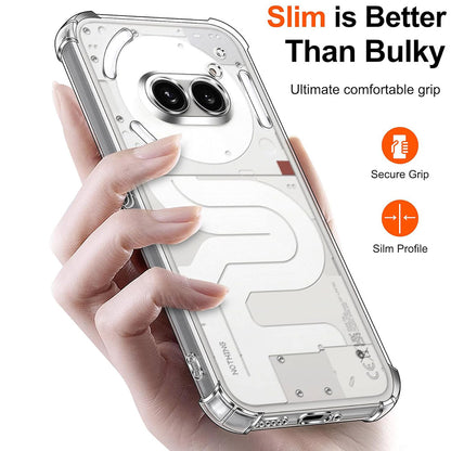 Hülle für Nothing Phone (2a) Plus / Phone (2a), Techsuit, stoßfest klar, transparent