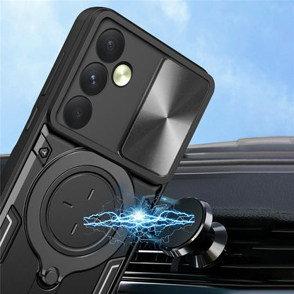 Hülle für Nothing Phone (3a) Lite, Techsuit, CamGuard Pro, Schwarz