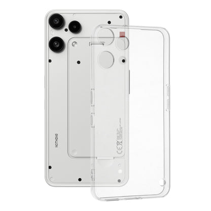 Hülle für Nothing Phone (3a) Lite, Techsuit, Klar, Transparent