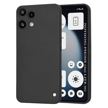 Case for Nothing Phone (3a) Lite, Techsuit, SoftFlex, Black
