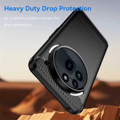 Hülle für Nothing Phone (3a) Pro, Techsuit, Carbon, Schwarz