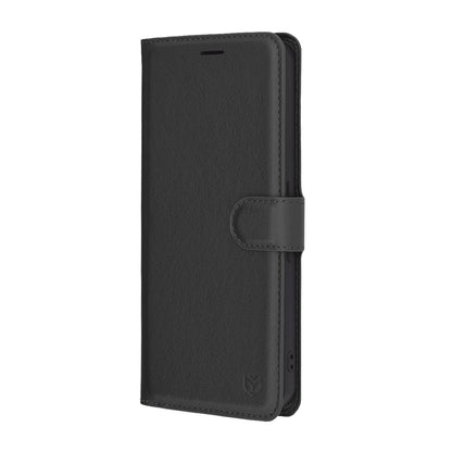 Case for Nothing Phone (3a) Pro, Techsuit, Leather Folio, Black