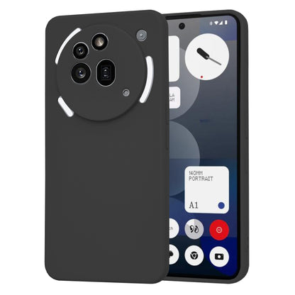 Hülle für Nothing Phone (3a) Pro, Techsuit, SoftFlex, Schwarz