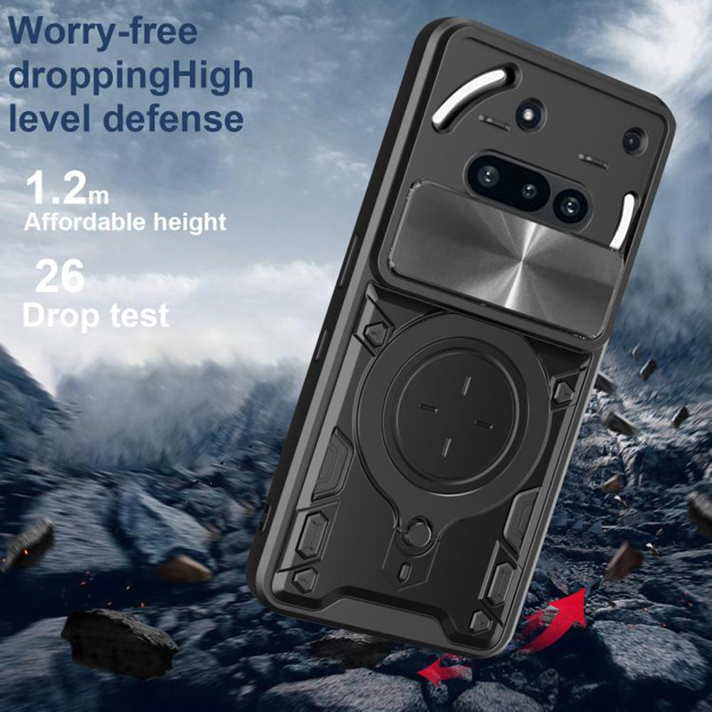 Hülle für Nothing Phone (3a), Techsuit, CamGuard Pro, Roségold