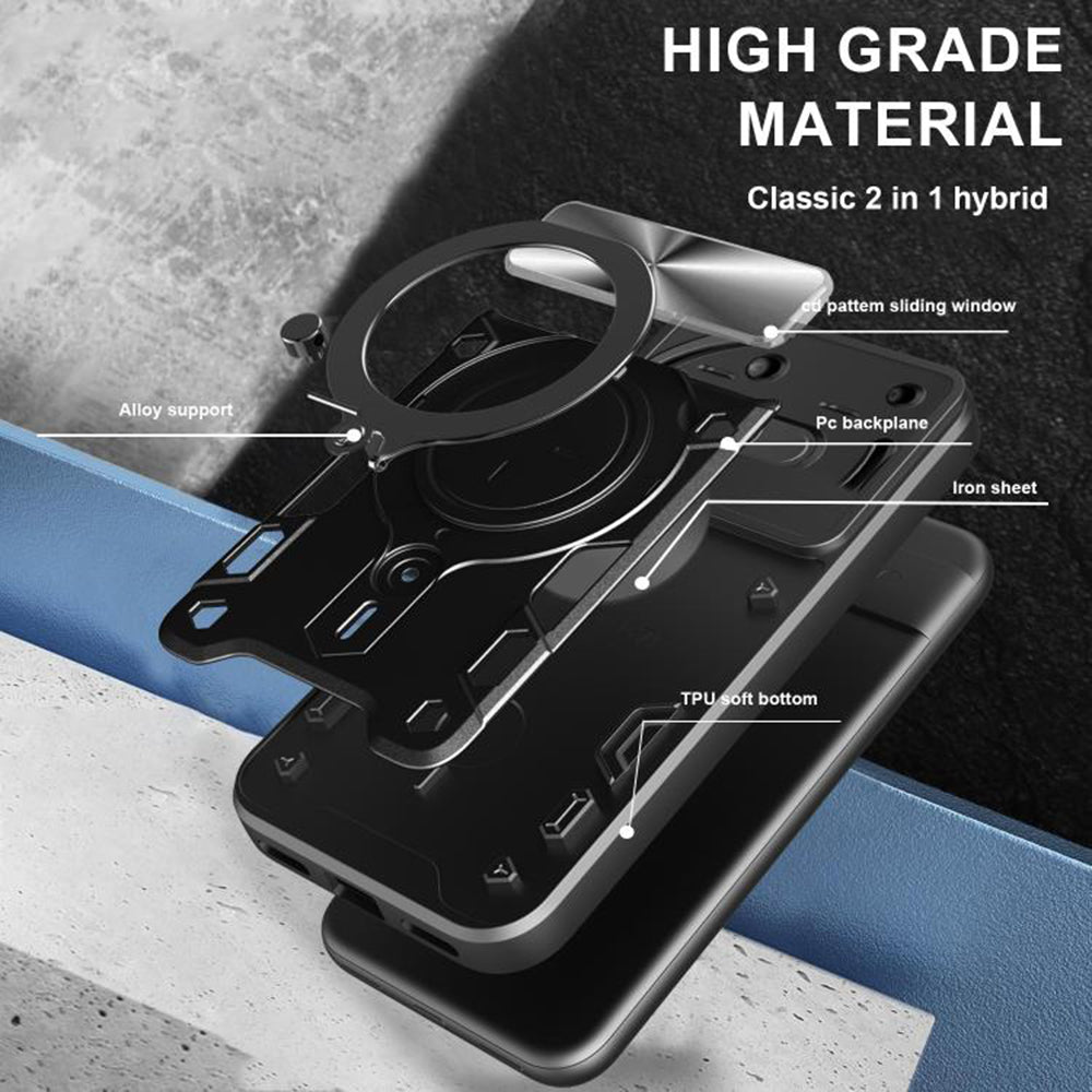 Hülle für Nothing Phone (3a), Techsuit, CamGuard Pro, Roségold