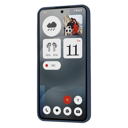 Hülle für Nothing Phone (3a), Techsuit, SoftFlex, Marineblau