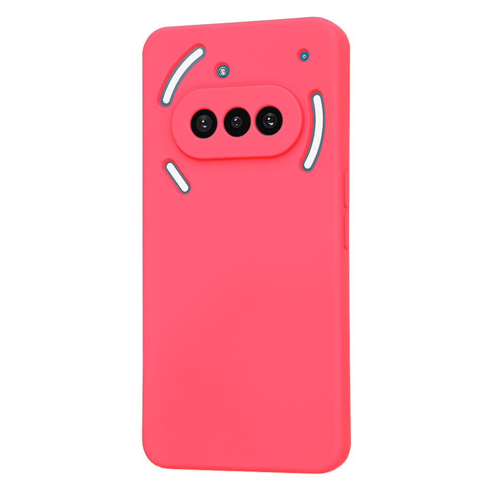 Hülle für Nothing Phone (3a), Techsuit, SoftFlex, Dunkelrosa