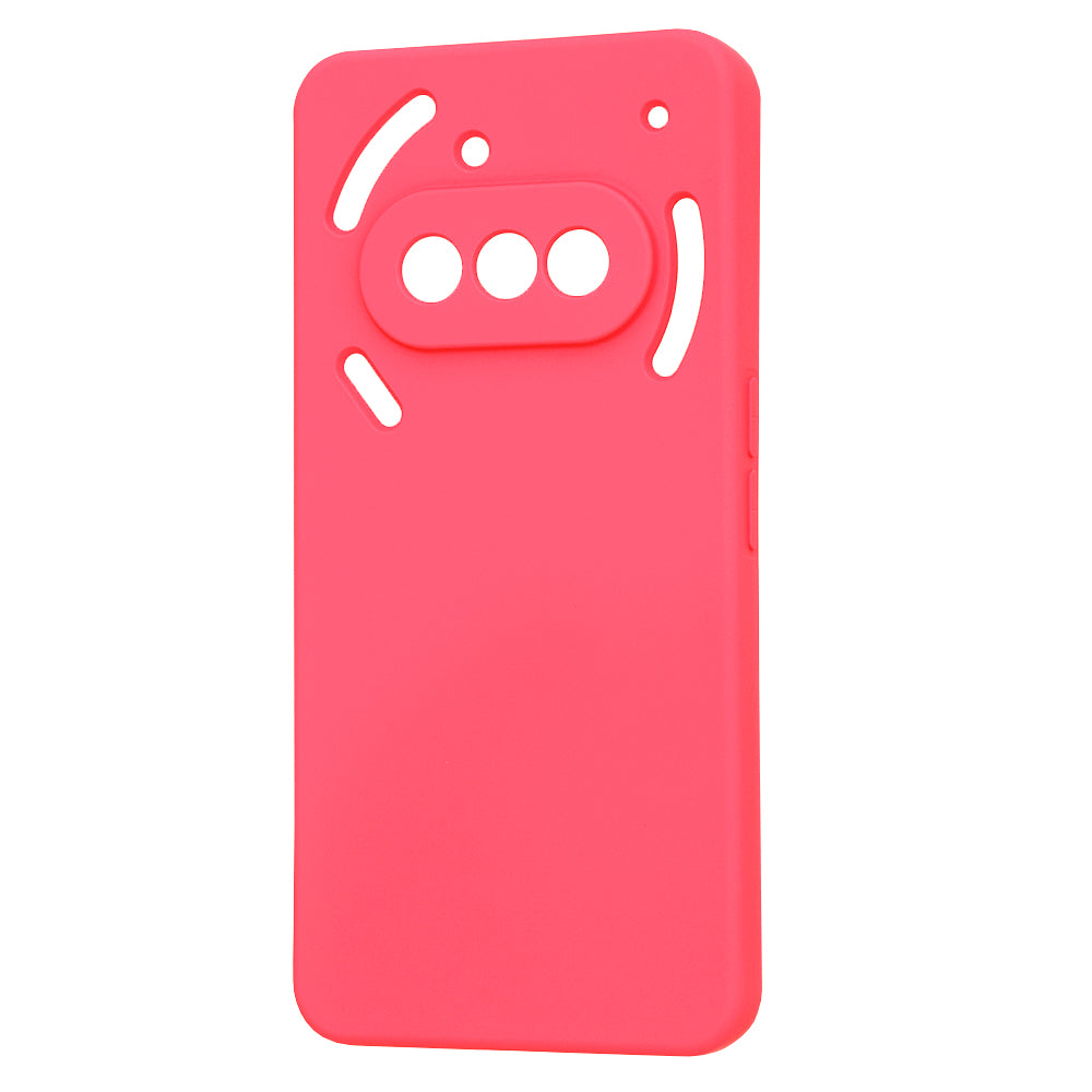 Hülle für Nothing Phone (3a), Techsuit, SoftFlex, Dunkelrosa