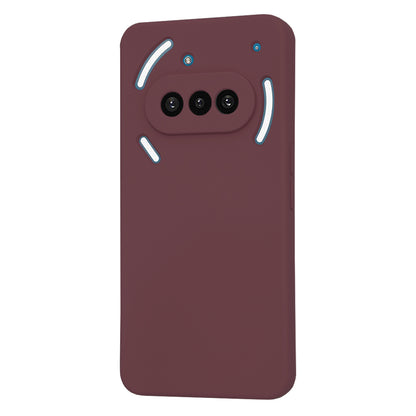 Hülle für Nothing Phone (3a), Techsuit, SoftFlex, Weinrot
