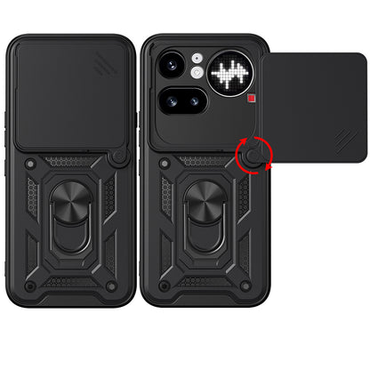 Hülle für Nothing Phone (4a) Pro, Techsuit, CamShield, Blau