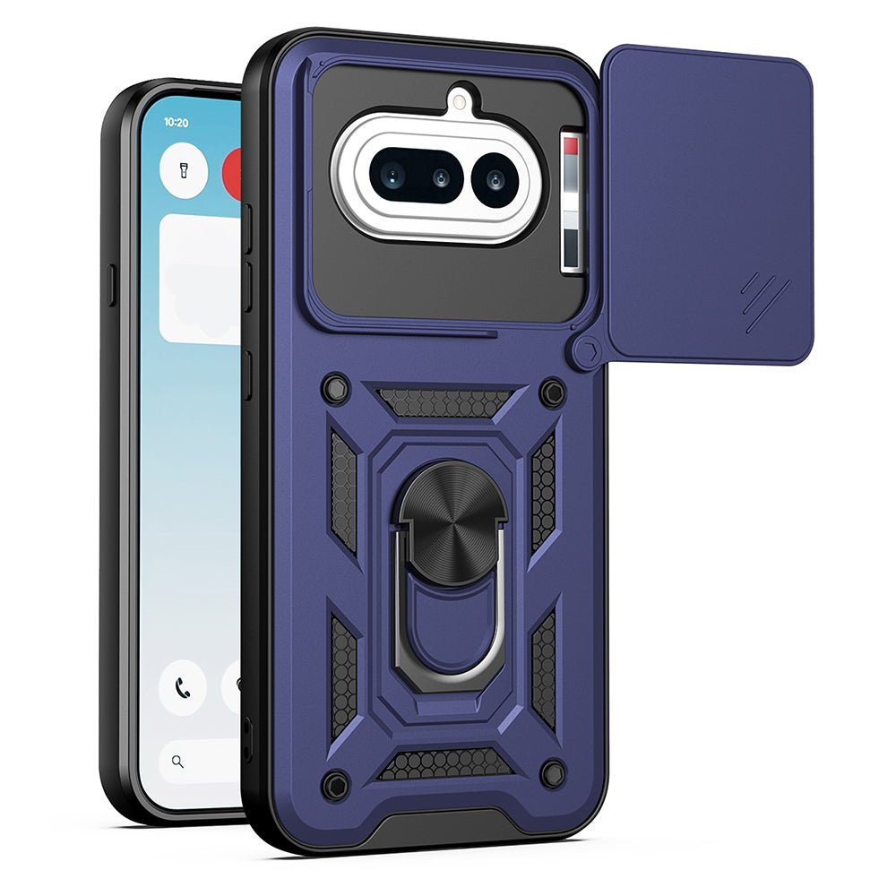 Hülle für Nothing Phone (4a), Techsuit, CamShield, Blau