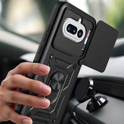 Hülle für Nothing Phone (4a), Techsuit, CamShield, Schwarz