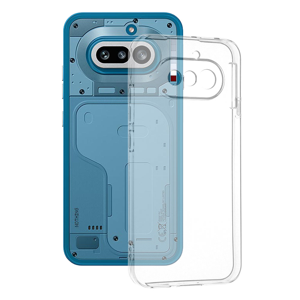 Hülle für Nothing Phone (4a), Techsuit, Klar, Transparent