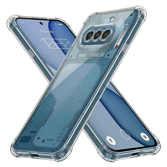 Hülle für Nothing Phone (4a), Techsuit, Shockproof Clear, Transparent
