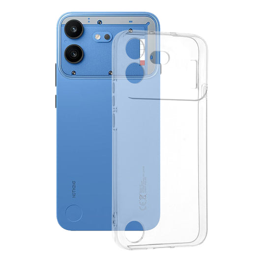 Hülle für Nothing Phone (4b), Techsuit, Klar, Transparent