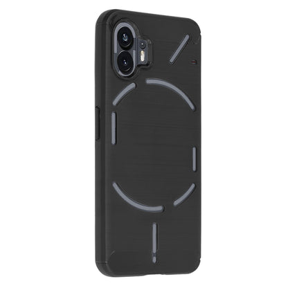 Hülle für Nothing Phone (2), Techsuit, Carbon, Schwarz