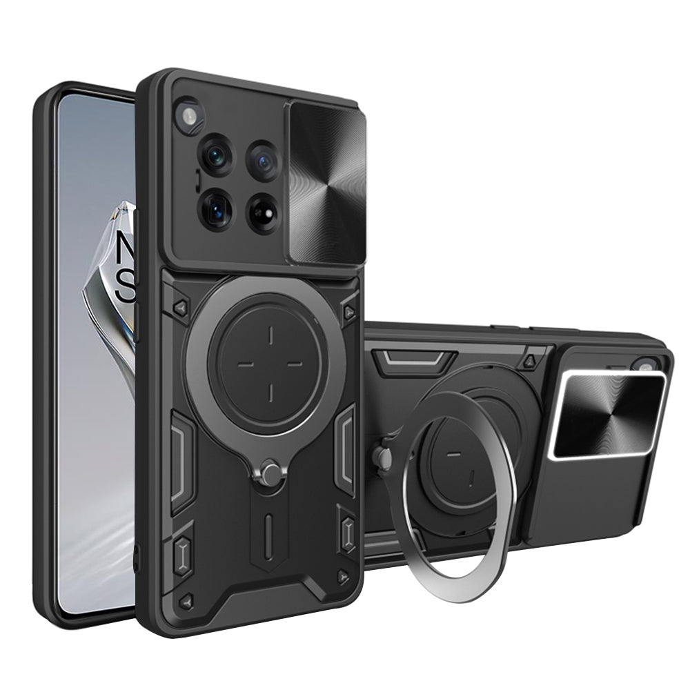 Hülle für OnePlus 12, Techsuit, CamGuard Pro, Schwarz