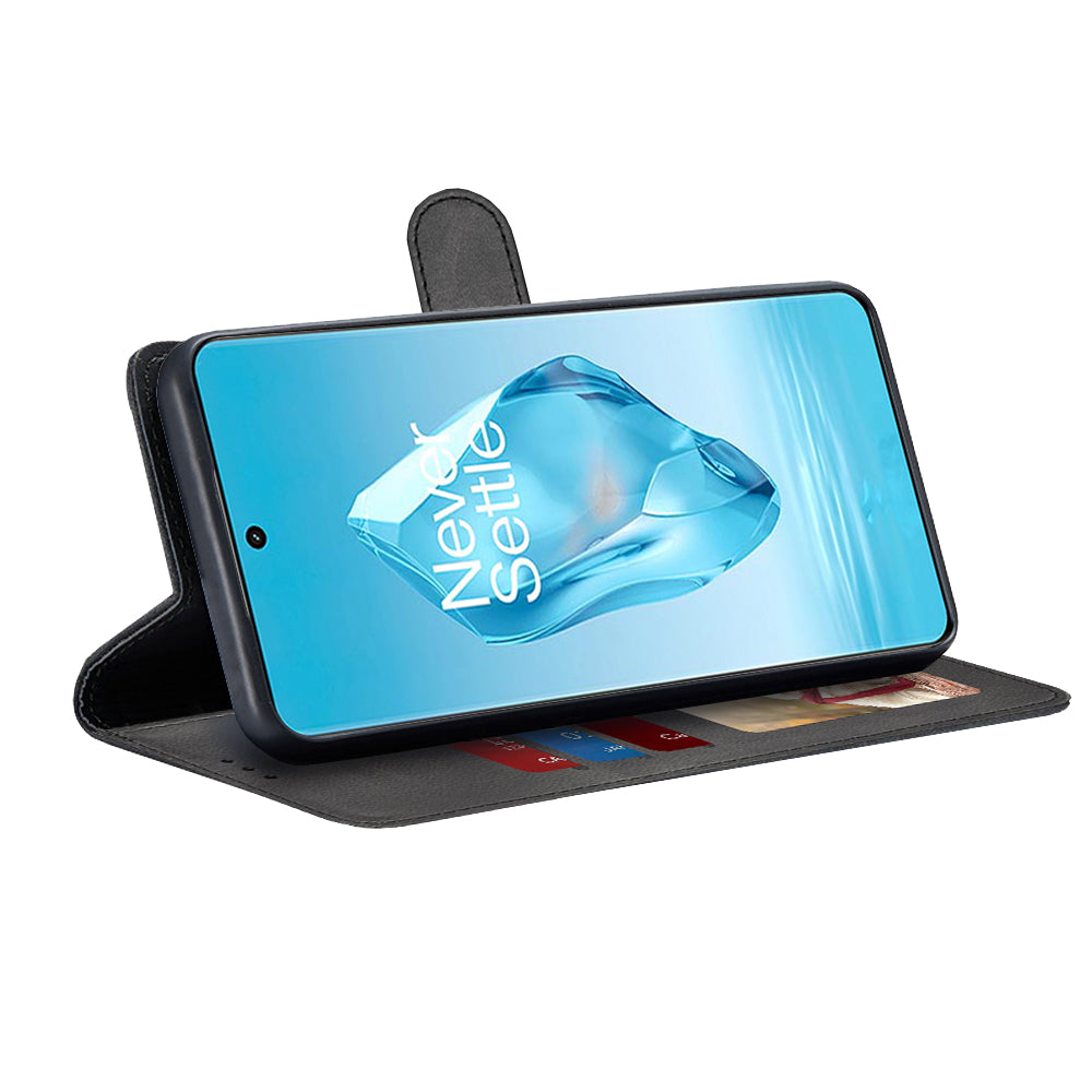 Hülle für OnePlus 12R, Techsuit, Diary Book, Schwarz