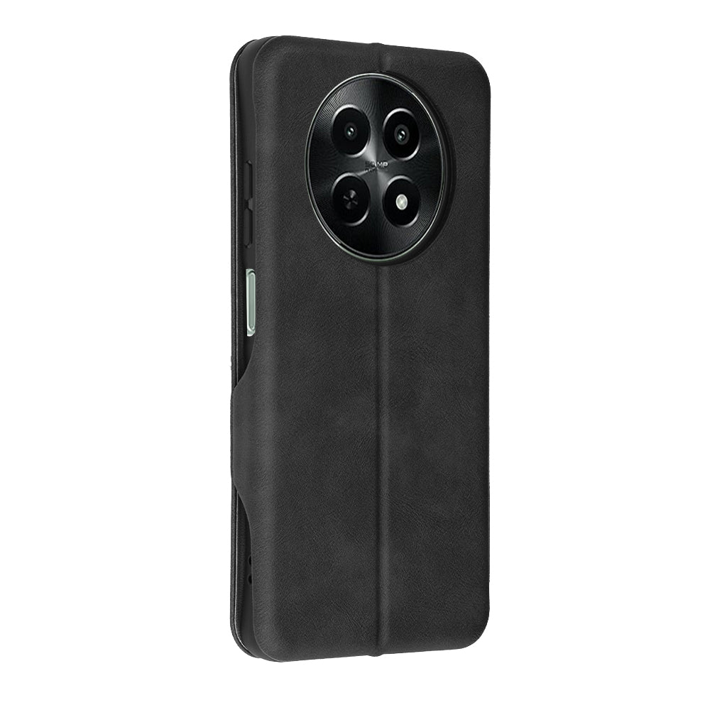 Hülle für OnePlus 12R, Techsuit, Safe Wallet Plus, Schwarz