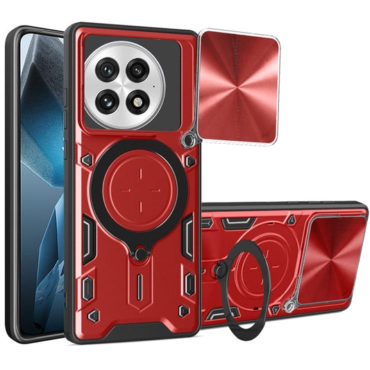 Hülle für OnePlus 13, Techsuit, CamGuard Pro, Rot