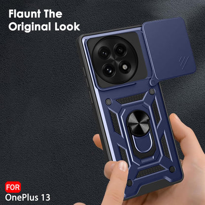 Hülle für OnePlus 13, Techsuit, CamShield, Blau
