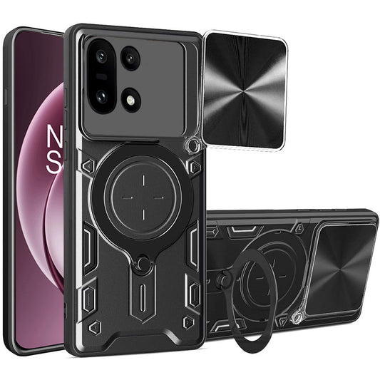 Hülle für OnePlus 15, Techsuit, CamGuard Pro, Schwarz