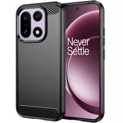 Hülle für OnePlus 15, Techsuit, Carbon, Schwarz