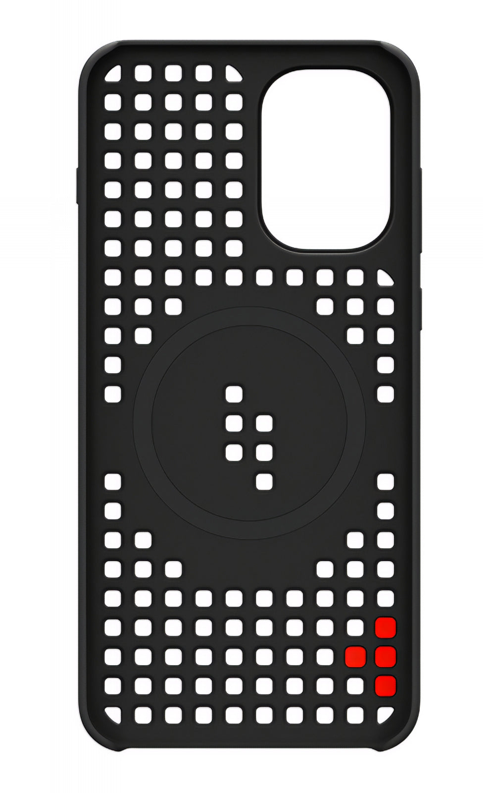 Hülle für OnePlus 15R, Hole Pattern Magnetic, Schwarz 5431102123
