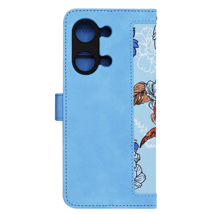 Hülle für OnePlus Nord 3, Techsuit, FlipCraft, Blau