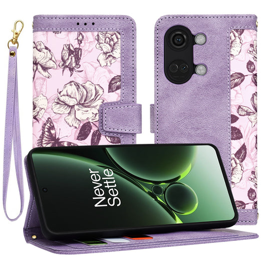 Hülle für OnePlus Nord 3, Techsuit, FlipCraft, Lila