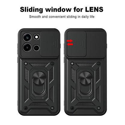 Hülle für OnePlus Nord 6, Techsuit, CamShield, Blau