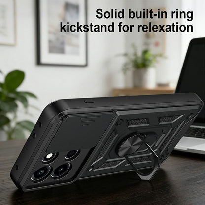 Hülle für OnePlus Nord 6, Techsuit, CamShield, Schwarz