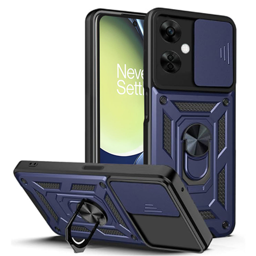 Hülle für OnePlus Nord CE 3 Lite, Techsuit, CamShield, Blau