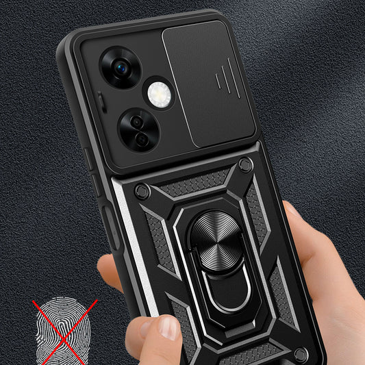Hülle für OnePlus Nord CE 3 Lite, Techsuit, CamShield, Schwarz