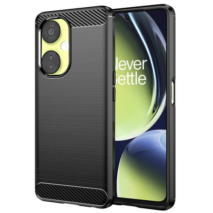 Hülle für OnePlus Nord CE 3 Lite, Techsuit, Carbon, Schwarz