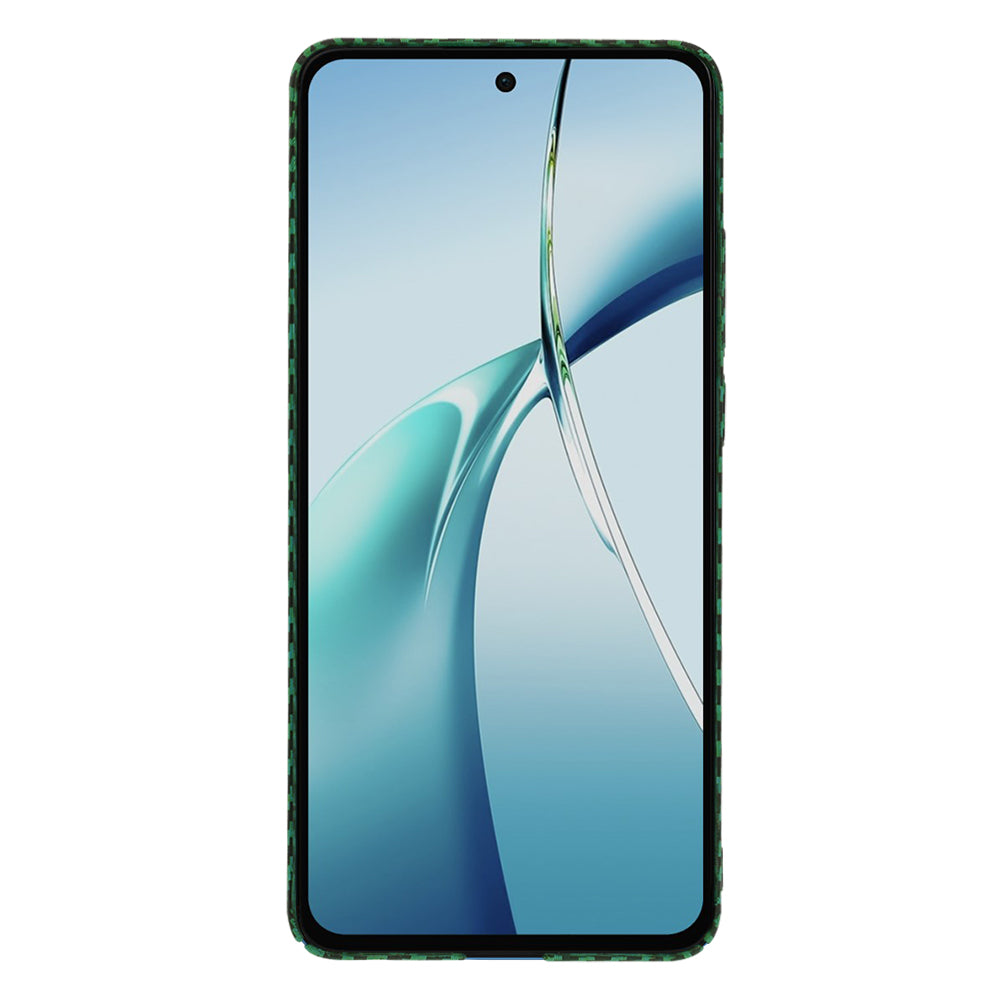 Hülle für OnePlus Nord CE4 Lite, Techsuit, Carbonite FiberShell, Grün