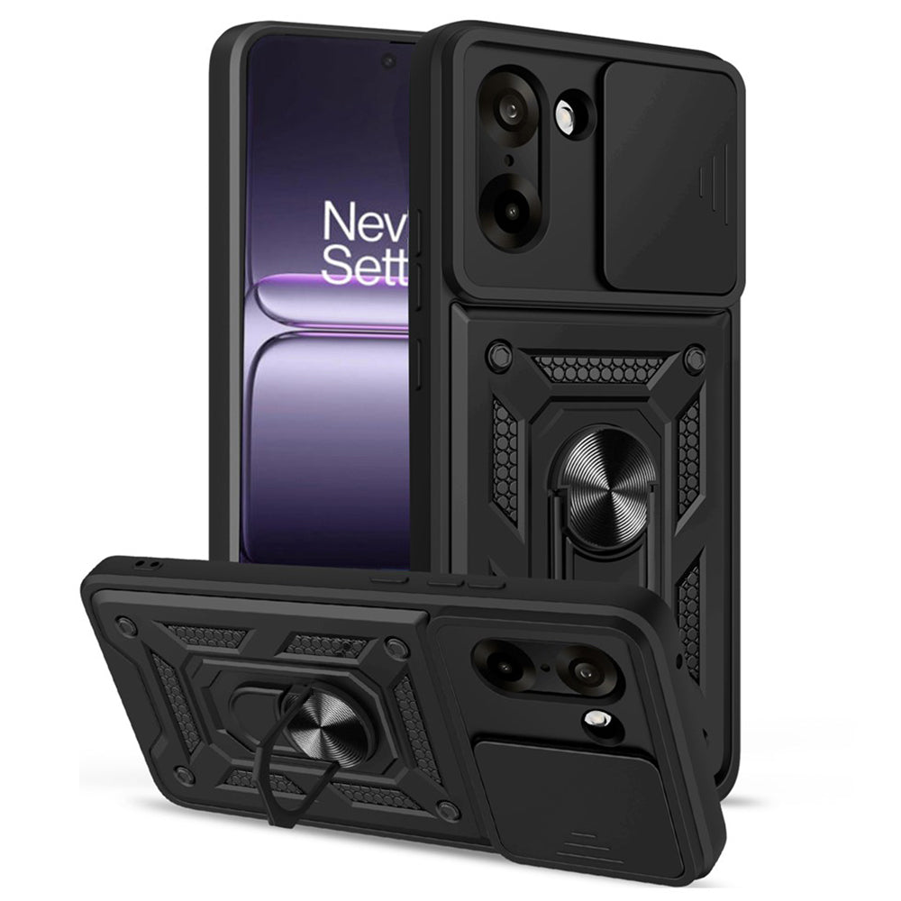 Hülle für OnePlus Nord CE5, Techsuit, CamShield, Schwarz