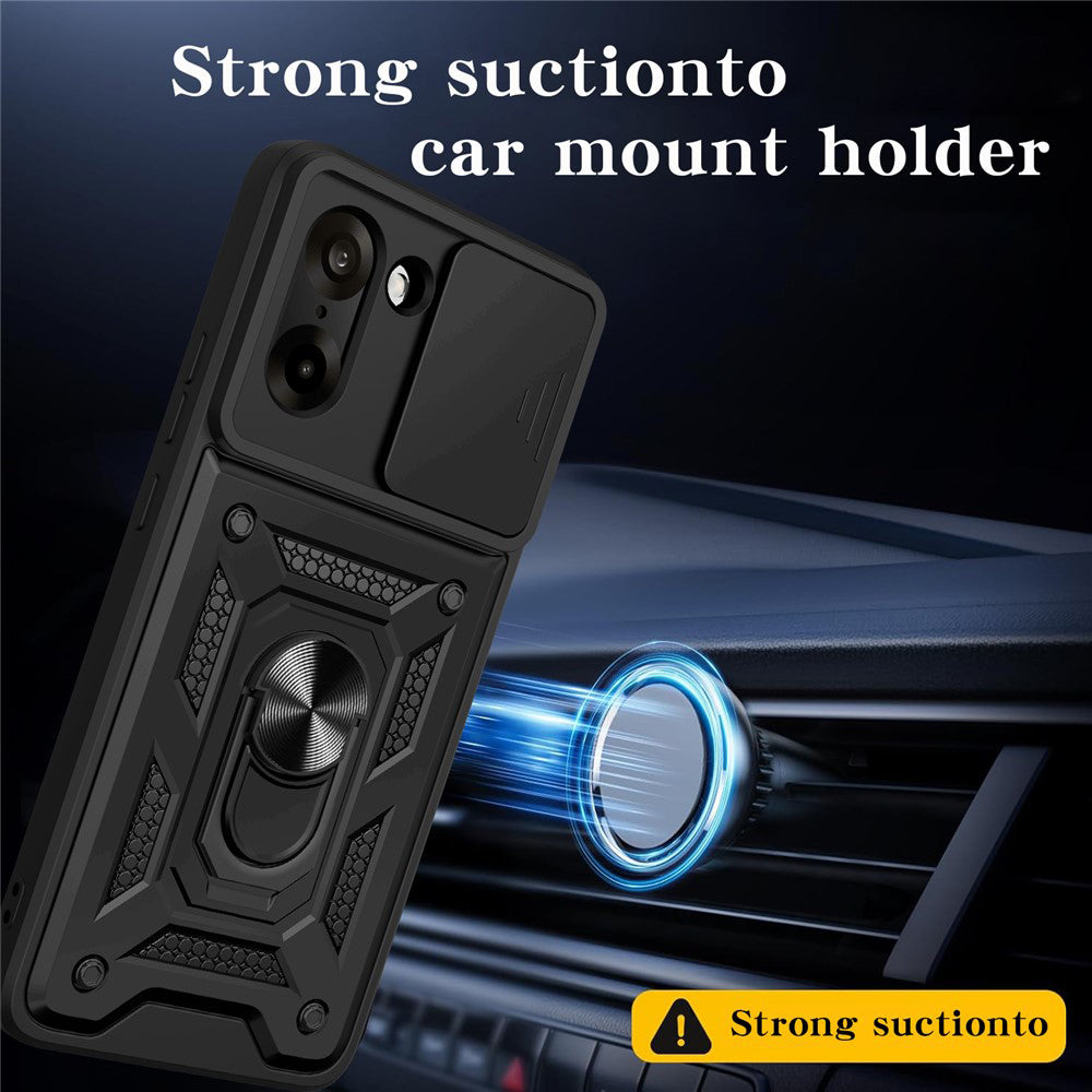 Hülle für OnePlus Nord CE5, Techsuit, CamShield, Schwarz