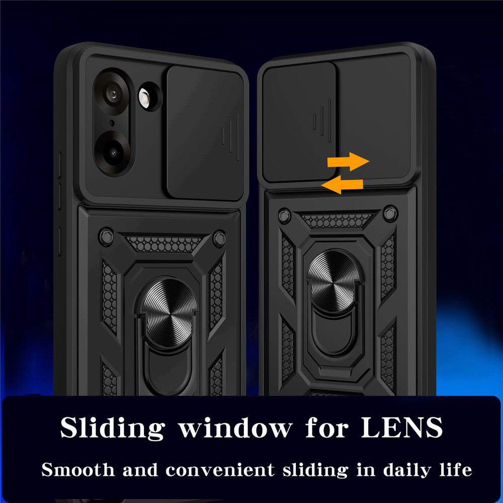 Hülle für OnePlus Nord CE5, Techsuit, CamShield, Schwarz