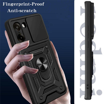 Hülle für OnePlus Nord CE5, Techsuit, CamShield, Schwarz