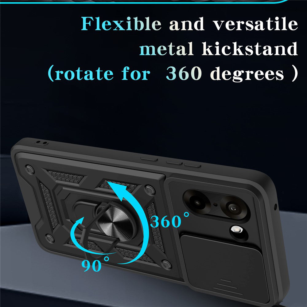 Hülle für OnePlus Nord CE5, Techsuit, CamShield, Schwarz