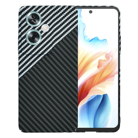 Hülle für OnePlus Nord N30 SE / Oppo A79, Techsuit, Carbonite FiberShell, Schwarz Grau