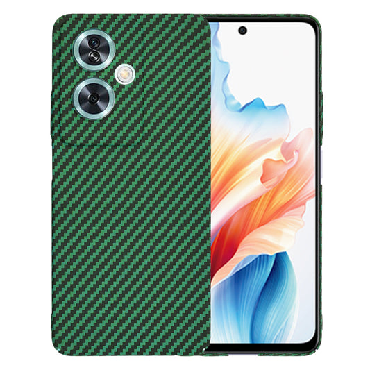 Hülle für OnePlus Nord N30 SE / Oppo A79, Techsuit, Carbonite FiberShell, Grün