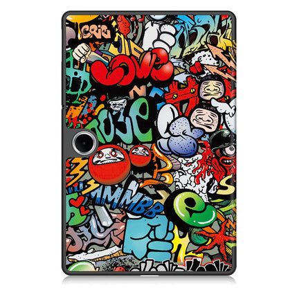 Hülle für OnePlus Pad Lite / Oppo Pad SE, Techsuit, FoldPro Urban Vibe, Mehrfarbig