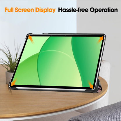 Hülle für OnePlus Pad Lite / Oppo Pad SE, Techsuit, FoldPro Urban Vibe, Mehrfarbig